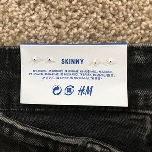 H&M Knee Destroyed Skinny Jeans